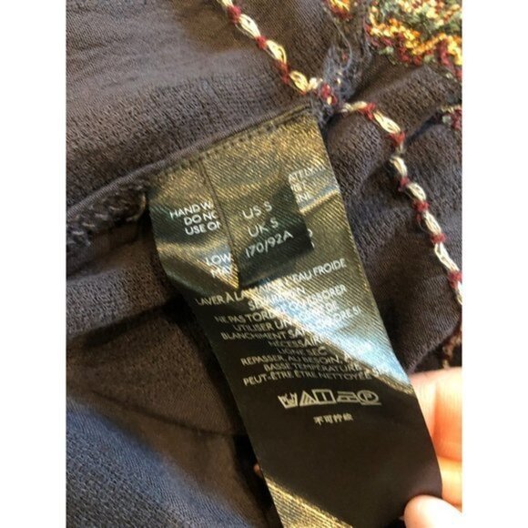 NWOT Free People Delilah Embroidered Wrap Dress Size S - Picture 5 of 8